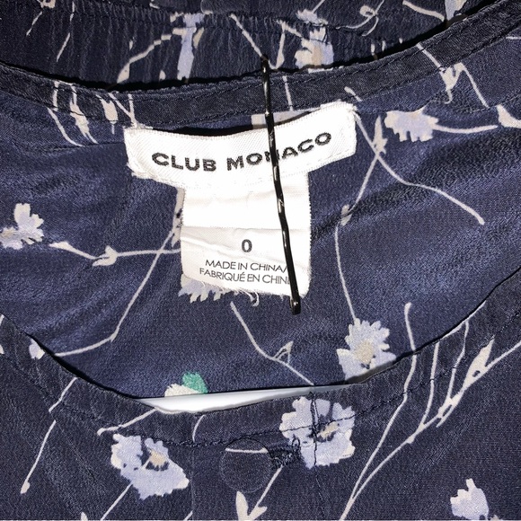 Club Monaco Yurtie silk romper - Picture 4 of 5
